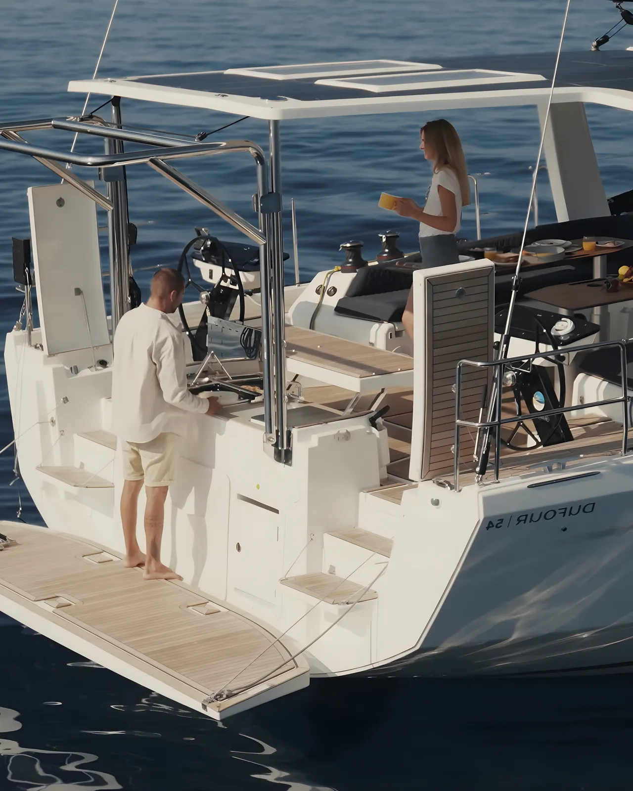 Zakelijk zeilen in Nederland met luxe zeiljacht